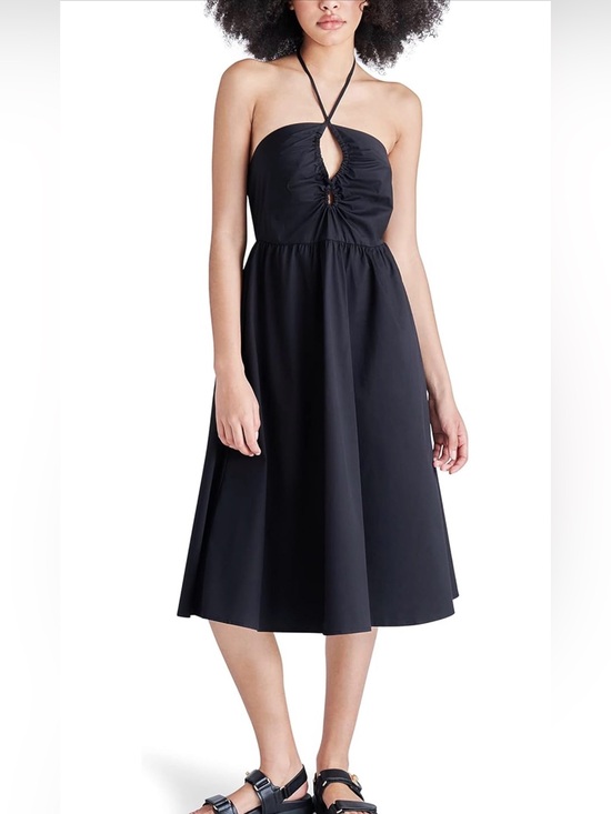 Steve Madden Dresses & Skirts - Steve Madden Anais Midi Halter Dress Black XS